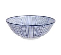 Tokyo Design Studio - Nippon Blue Soba Bowl 1 L, Lines - Blue