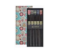 Tokyo Design Studio Nippon Floral Set of 5 Chopsticks Giftset