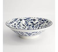 Tokyo Design Studio Tokyo Blue Maizuru 25.4 x 7.8cm Mixed Ramen Bowl