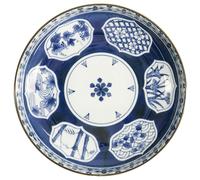 Tokyo Design Studio - Wa Mixed Pasta Plate Ø20 cm, Matori Hishimon - White