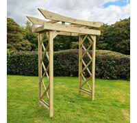 Tokyo Garden Arch - 3ft - Timber Wood