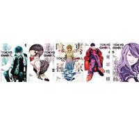 Tokyo Ghoul 5 book set collection bundle. VOLUMES 1-5 (English)