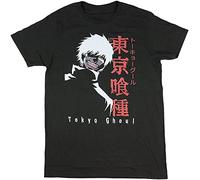 Tokyo Ghoul Character Mens Black T-Shirt Size L