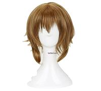 Tokyo Ghoul Fueguchi Hinami Cosplay Wigs Short Styled Straight Brown Heat Resistant Synthetic Hair Wig + Wig Cap