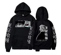 Tokyo Ghoul Hoodie Sweater Japanese Anime Tokyo Ghoul Sweatshirt Pullover Cosplay Costume Black