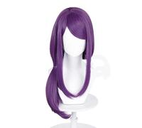 Tokyo Ghoul Kamishiro Rize Cosplay Wig, Purple 70CM Long Hair + Wig Cap, Suitable for Halloween Party, Nightlife, Carnival, Anime Decoration, Accessories Gifts
