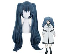 Tokyo Ghoul Re Yonebayashi Saiko Two Ponytails Wig Cosplay Costume Women Long Heat Resistant Synthetic Hair Party Wigs MZ-1246
