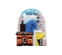 Tokyo Japan 3D Refrigerator Magnet Travel Sticker Souvenirs,Home & Kitchen Decoration Tokyo Fridge Magnet from China