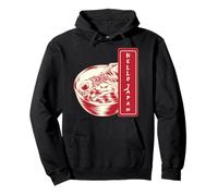 Tokyo Japan Artisan Food Ramen Bowl Treat Creative Fun Retro Pullover Hoodie