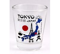 Tokyo Japan Landmarks Collage Shot Glass