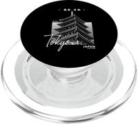 Tokyo Japan Pagoda Japanese Minimalist Travel Souvenir PopSockets PopGrip for MagSafe