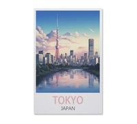 Tokyo Japan，Puzzle 1000 Piece Jigsaw Puzzles for Adults, Classic Puzzle Difficult Puzzle for Kids Teenagers Educational Game Toys Gift for Home Travel（50x70cm）-AA90