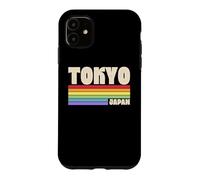 Tokyo Japan Rainbow Gay Pride Merch Retro 70s 80s Queer Case for iPhone 11
