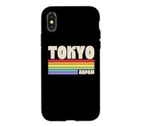Tokyo Japan Rainbow Gay Pride Merch Retro 70s 80s Queer Case for iPhone X/XS