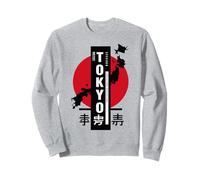 Tokyo Japan Red Sun Aesthetic Tee - Urban Streetwear Vibe Sweatshirt