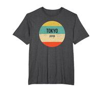 Tokyo Japan T-Shirt, Men's Big and Tall, Dark Heather Grey, 2X Tall