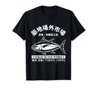 Tokyo Japan Tuna Fish Sushi Lover Japanese Tsukiji Market Value Graphic T-Shirt