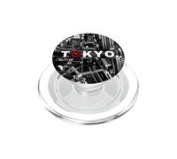 Tokyo Japan Urban Night Street Art Illustration PopSockets PopGrip for MagSafe