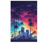 Tokyo, Japan Wooden Jigsaw Puzzles for Adults Hard Poster Puzzle 1000 Piece Precise Interlocking Educational Game Toys 78×53cm