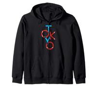 Tokyo Japan Zip Hoodie