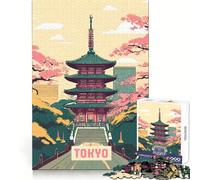 Tokyo Jigsaws for Adults1000 Pieces Mental Sharpness Easy Enjoyment Precise Fit Thoughtful Xmas (50x75cm)