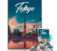 Tokyo Jigsaws Puzzles 1000 Pieces for Teenagers Gifts,for Educational Game Challenge Toy Unique Home Decor And Gifts 38x26cm