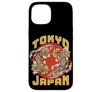 Tokyo Koi Fish Japan Tee- Japanese Lucky Symbol Tee Case for iPhone 15