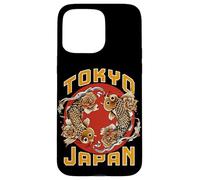 Tokyo Koi Fish Japan Tee- Japanese Lucky Symbol Tee Case for iPhone 15 Pro Max