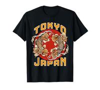 Tokyo Koi Fish Japan Tee- Japanese Lucky Symbol Tee T-Shirt