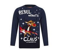 Tokyo Laundry Boy's Rebel Novelty Christmas Jumper