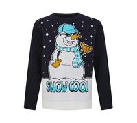 Tokyo Laundry Boy's 'Snow Cool' LED Light Up Novelty Christmas Jumper