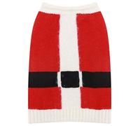 Tokyo Laundry Christmas Dog Jumper In Santa Red - Merry Christmas-One Size