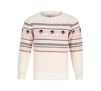 Tokyo Laundry Girl's Snowman Jacquard Nordic Fairisle Novelty Christmas Jumper