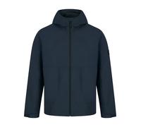 Tokyo Laundry Lachlan Lightweight Windbreaker Jacket with Hood in Sky Captain Navy L