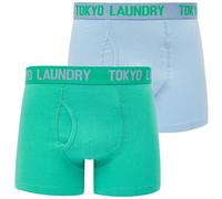 Tokyo Laundry Men's 2 Pack Gift Box Stretch Cotton Boxer Shorts Set