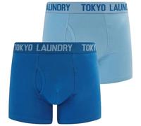 Tokyo Laundry Men's 2 Pack Gift Box Stretch Cotton Boxer Shorts Set