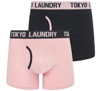 Tokyo Laundry Men's 2 Pack Gift Box Stretch Cotton Boxer Shorts Set