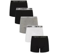 Tokyo Laundry Men's (5 Pack) Stretch Cotton Boxer Shorts Set