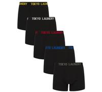Tokyo Laundry Men's (5 Pack) Stretch Cotton Boxer Shorts Set