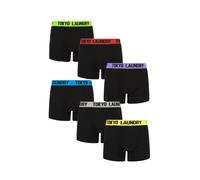 Tokyo Laundry Men's 6-Pack Cotton Boxers in Yellow | Size: Medium Tokyo Laundry Yellow M