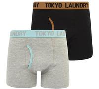 Tokyo Laundry Men's 'Abbots' 2 Pack Boxer Shorts Set