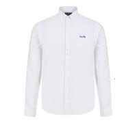 Tokyo Laundry Men's Augustus Cotton Twill Long Sleeve Casual Shirt White