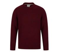 Tokyo Laundry Men's 'Brendean' Chunky Basket Stitch Knitted Crew Neck Jumper