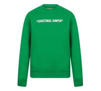 Tokyo Laundry Men's Christmas Jumper Novelty Slogan Crew Neck Brushback Fleece Pullover Sweater