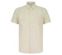 Tokyo Laundry Men's Classic Collar Lightweight Linen Cotton Blend Short Sleeve Shirt