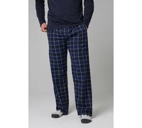 Tokyo Laundry Men's Cotton Checked Pyjama Trousers in Blue | Size: XL Tokyo Laundry Blue XL