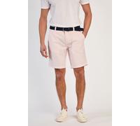 Tokyo Laundry Men's Cotton Oxford Shorts with Belt in Rose | Size: Large Tokyo Laundry Rose L