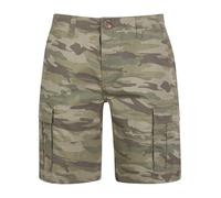 Tokyo Laundry Men's Cotton Twill Multi-Pocket Camoflage Cargo Shorts