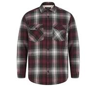 Tokyo Laundry Men's Crestone Thick Fleece Lined Checked Flannel Work Shirt