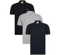 Tokyo Laundry Men's 'Fayde' (3 Pack) Cotton Pique Short Sleeve Polo Shirts